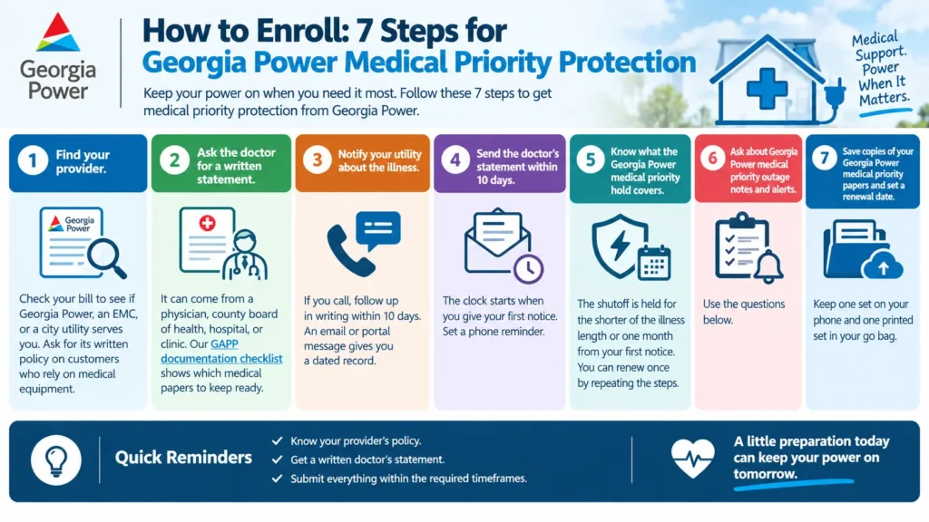 Georgia Power Medical Priority Protection Guide